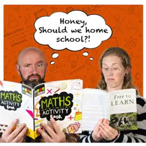 Honey should we homeschool podcast artwork