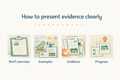 How to present evidence clearly