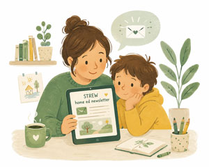 The Strew Home education newsletter