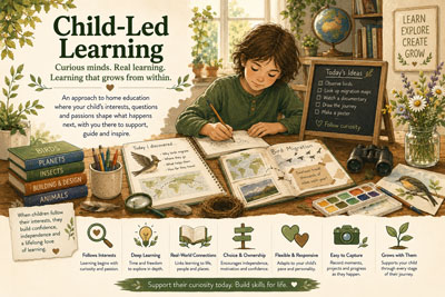 Home Education Styles: Child-Led Learning