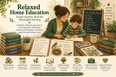 Home Education Styles: Relaxed Home Education