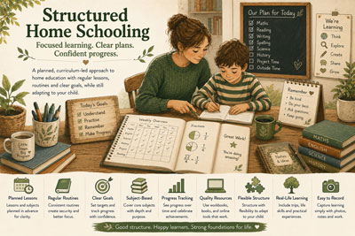 Home Education Styles: Structured Home Schooling