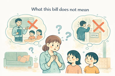 What this bill does not mean