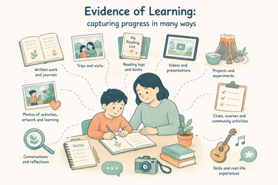 Home education Glossary: Evidence of Learning