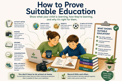 How to prove suitable education in home education