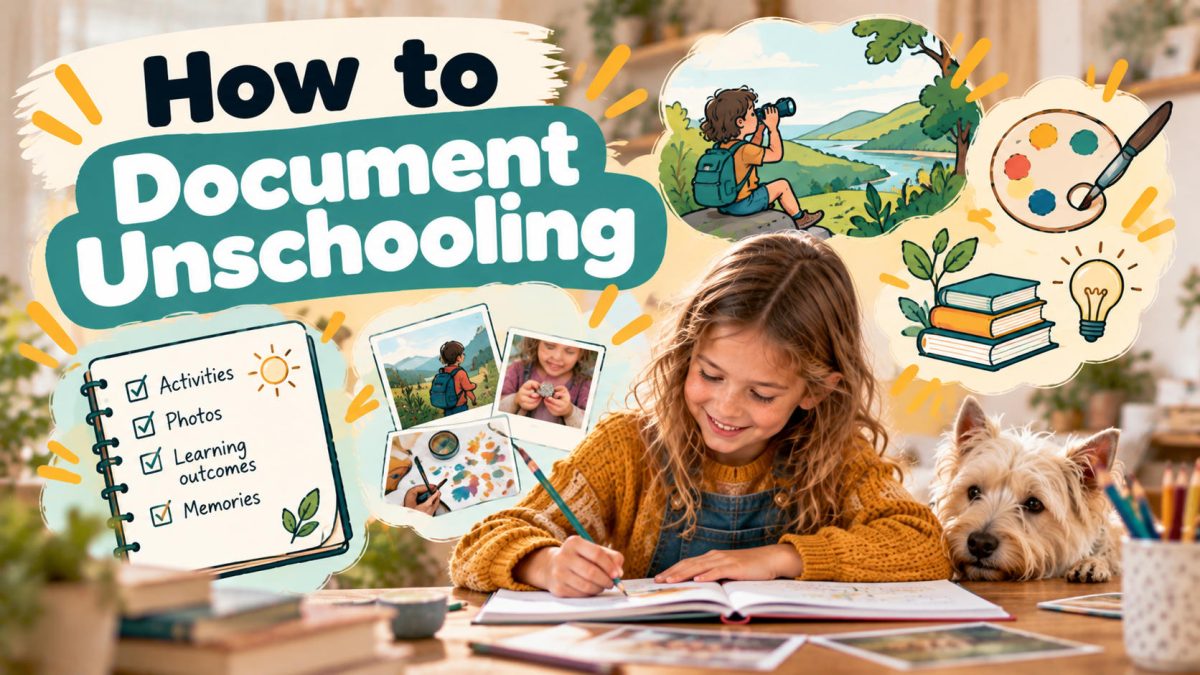 How to Document Unschooling Without Turning It Into School