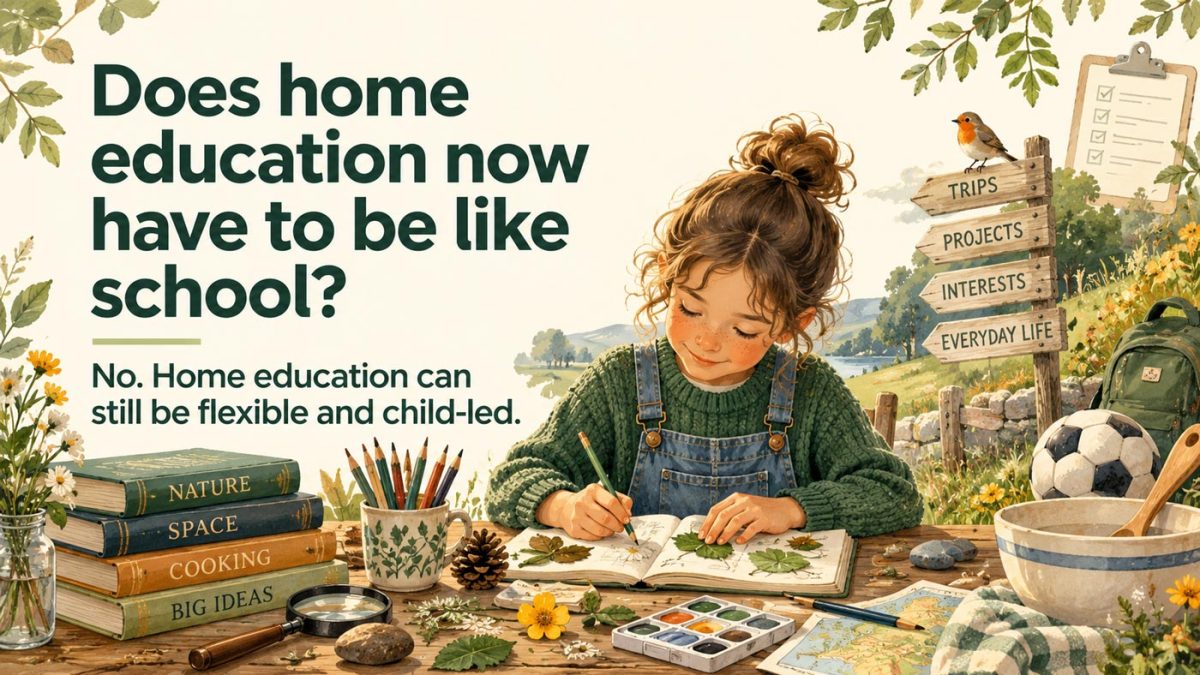 Does the Children’s Wellbeing Act Mean Home Education Must Be Like School?